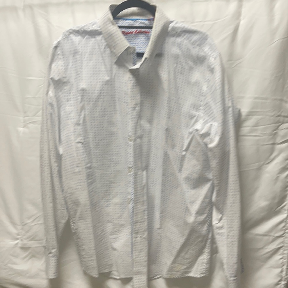 Report Collections white with soft blue dot